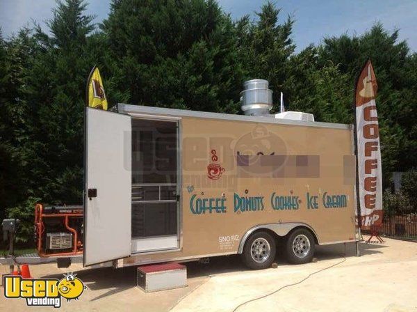 2013 - 16' x 8' Trailer World Concession Trailer