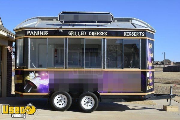 2016 8' x 18' Diner Style Concession Trailer