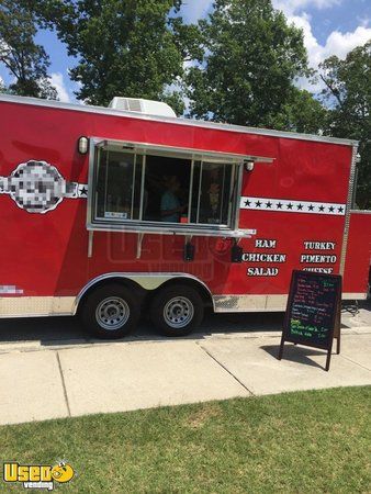 2016 - 8.5' x 16' Food Concession Trailer