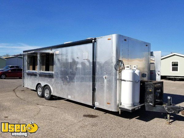 2014-8.5' x 26' Concession Nation Food Concession Trailer