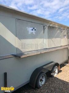2018 - 7' x 16' Used Mobile Kitchen / Ready to Go Food Concession Trailer