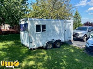 Turnkey 2005 Wells Cargo 7' x 16' Pizza and Sub Concession Trailer