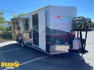 Brand New 2021 Wells Cargo V-Nose 8.5' x 20' Kitchen Food Trailer