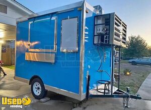 Compact 8' x 10' Shaved Ice Concession Trailer | Mobile Vending Unit