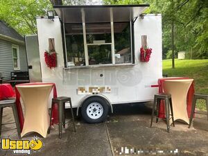 Compact - 2021 7' x 10' Concession Trailer | Mobile Vending Unit