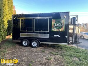 2024 8' x 16' Food Kitchen Concession Trailer w/ Pro Fire System