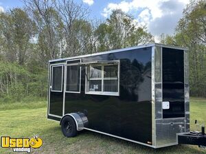 2025 7' x 14' Food Concession Trailer Mobile Vending Unit w/ Porch