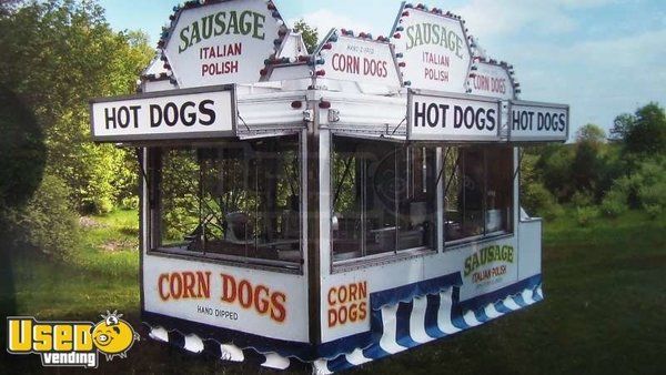 1990 - 17' x 8' Carnival Style Concession Trailer