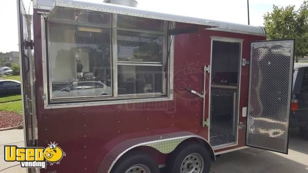 2016 - 7' x 12' Food / BBQ Concession Trailer