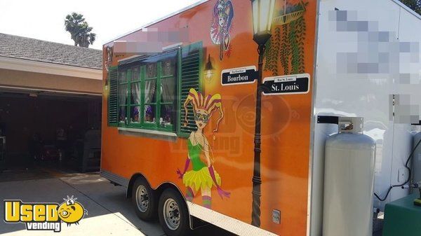 2016 - 8.5' x 18' Food Concession Trailer