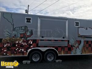 2017 - 8.5' x 20' Food Concession Kitchen Trailer w/ a 2019 Kitchen