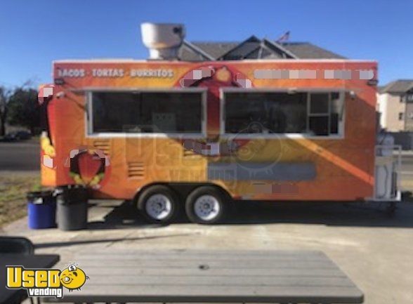 Loaded 2020 - 8' x 18' Food Concession Trailer with Commercial Kitchen Equipment