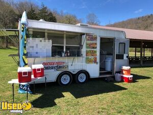 2018 Pace American Kitchen Food Vending Trailer with Fire Suppression System