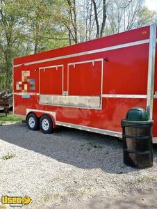 Like-New - 2021 20' Kitchen Food Concession Trailer | Mobile Food Unit