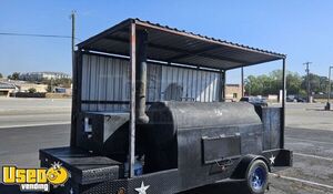 2022 7.5' x 12' Barbecue Food Trailer | Food Concession Trailer