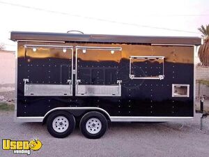 2022 16' Kitchen Food Concession Trailer with Pro-Fire System