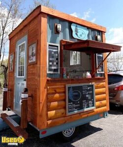 2016 8' x 8' Compact Shipping Container Conversion Food Concession Trailer