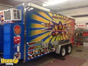 Like-New 2016 7' x 15' Kitchen Concession Trailer / Mobile Vending Unit