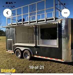 Never Used - Mobile Street Vending Unit- Empty Concession Trailer with Bathroom