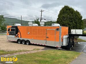 2013 -  8.5' x 32'  Kitchen Food Concession Trailer with Pro Fire System