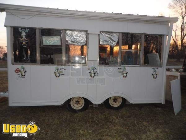 8' x 14' Food Concession Trailer