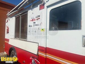 22' Chevrolet P30 Kitchen Food Truck with Pro Fire Suppression System