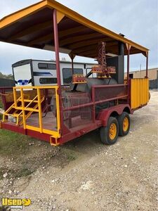 2018 20' Custom Built Barbecue Food Trailer | Food Concession Trailer