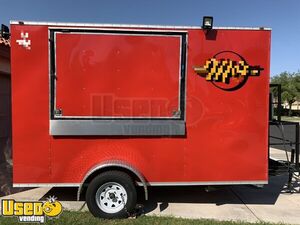 2020 7' x 12' Kitchen Food Trailer | Food Concession Trailer