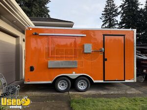 Like New - 2025 8.5' x 18' Cargo Mate Beverage Concession Trailer with L&I Insignia