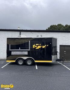2022 8.5' x 14' Cargo Craft Kitchen Food Concession Trailer with Fire Suppression System
