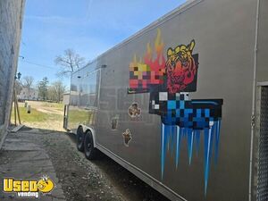 Well Equipped - 2023 8.5' x 24' Gooseneck Kitchen Food Concession Trailer with Bathroom