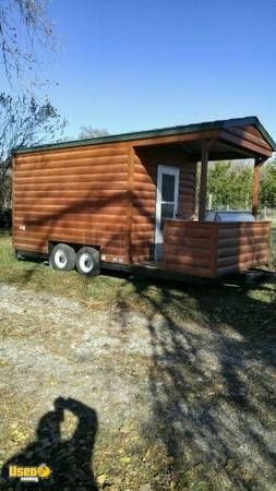 6' x 18' Jensen Food Concession Trailer with Porch