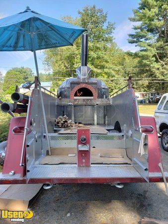 Vintage 1962 Ford Fire Truck Pizza Truck