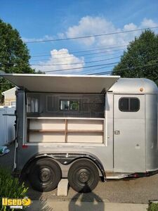 1987 - 8' x 12' Empty Vending-Concession Trailer with 2022 Beautiful Kitchen Build-Out