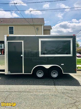 2016 - 7' x 14' Food Concession Trailer / Tailgating Trailer