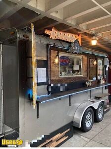 CUTE 2016 - 7.5' x 14' Mobile Coffee / Food Concession Trailer with Pro-Fire