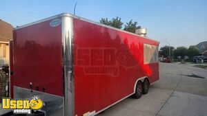 Turnkey Ready to Serve 2018 Mobile Kitchen Food Concession Trailer