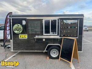 LIKE NEW 2021 - Homesteader 6' x 12' Coffee and Beverage Concession Trailer