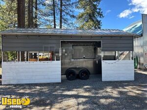 2023 - 7   x 14   Street Vending Unit | Concession Trailer with Carport