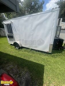 NEW - 2024 7' x 14' Quality Cargo Kitchen Food Concession Trailer with Pro-Fire Suppression