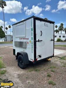 NEW - 5' x 8' Shaved Ice Trailer Snowball Concession Unit