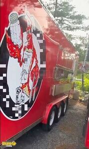 24' Kitchen Food Concession Trailer with Fire Suppression System