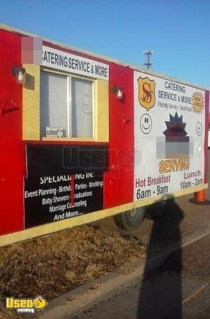 16' x 8' Food Concession Trailer