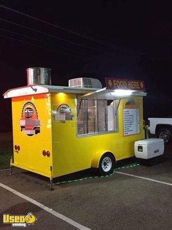Very Clean Nicely-Equipped 6' x 12' Food Concession Kitchen Trailer