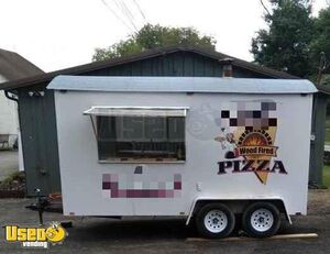 Turnkey 2014 - 7.5' x 14' Wood-Fired Pizza Trailer / Mobile Pizza Unit