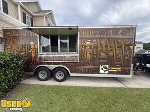 Like New 2023 8.5' x 20' Kitchen Food Concession Trailer with Pro-Fire System