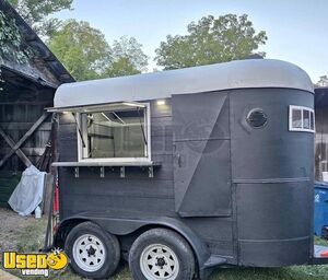 Custom Built Pizza & Pretzel Horse Trailer to Fully Equipped Concession Food Trailer