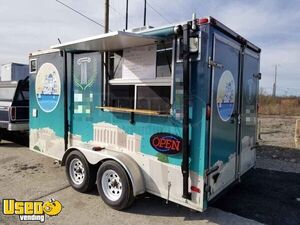 2009 Lark 7' x 14' Food Concession Trailer | Mobile Food Unit