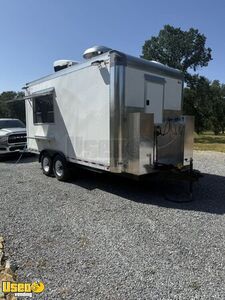 2024 8' x 16.5' Kitchen Food Concession Trailer with Fire Suppression & HCD Insignia