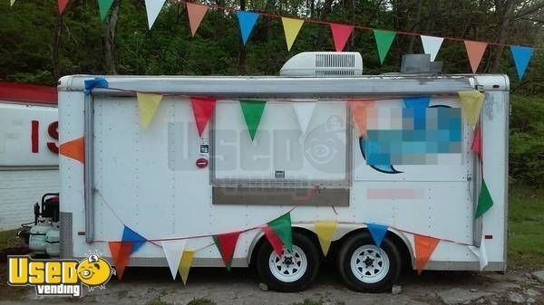 16' Doo Little Concession Trailer